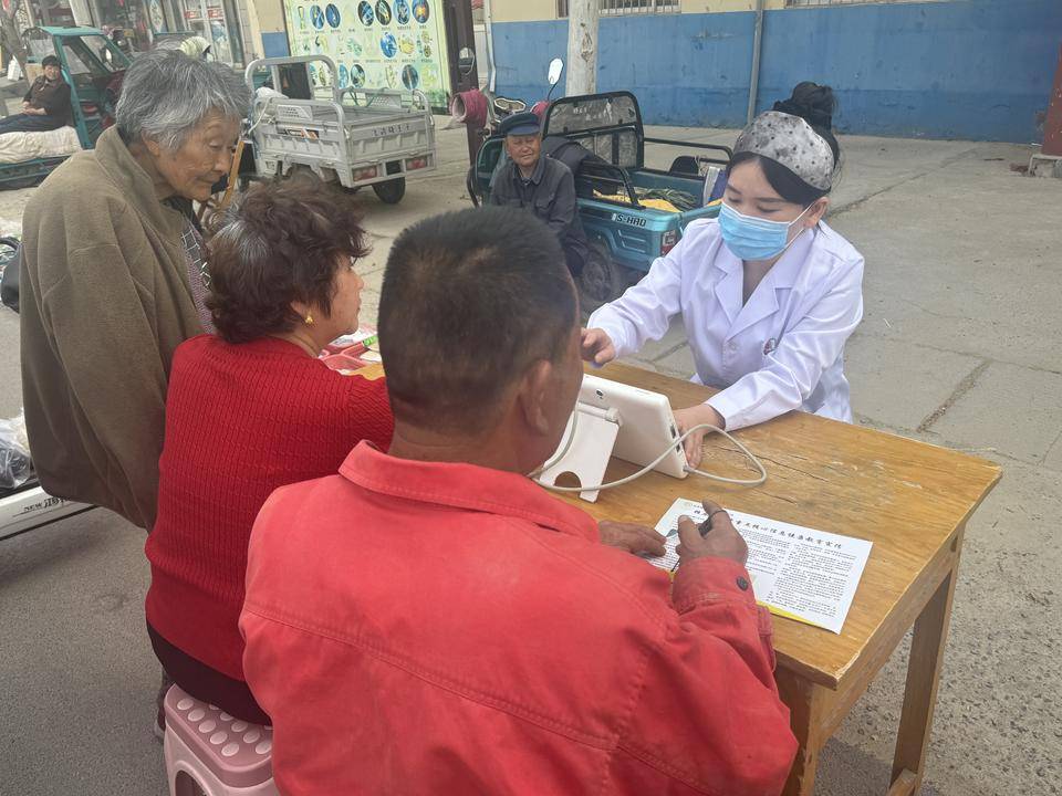 阳信县洋湖乡卫生院开展糖尿病核心信息防治知识健康教育咨询活动